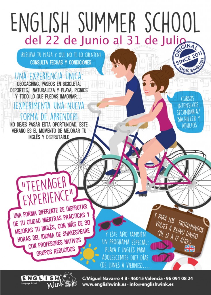 publicidad English Wink_folleto B